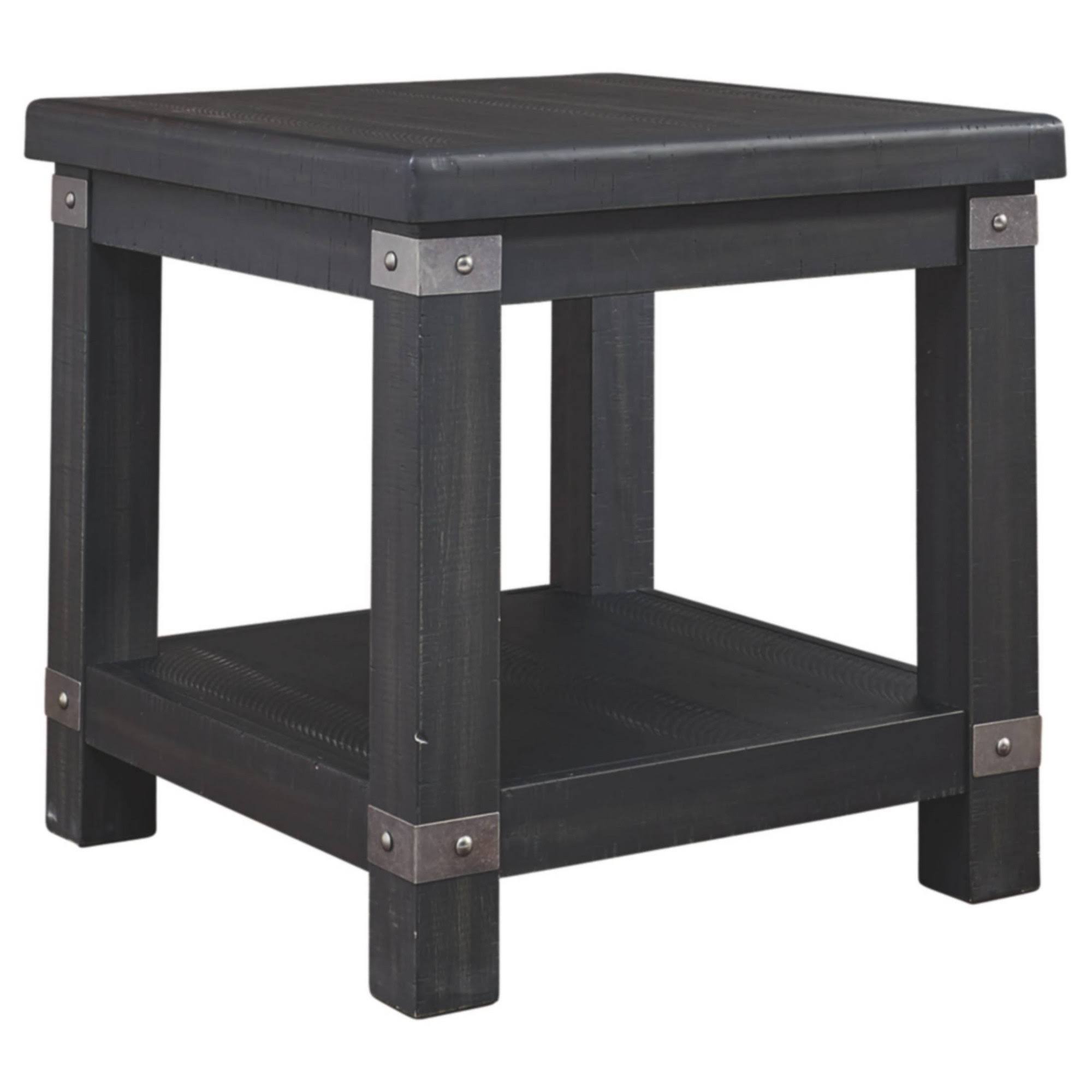 Delmar - Black - Rectangular End Table
