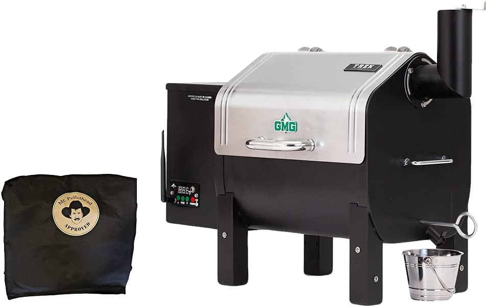 Davy Crockett Pellet Grill Package Includes Cover-Collapsible Rack-Small Mat