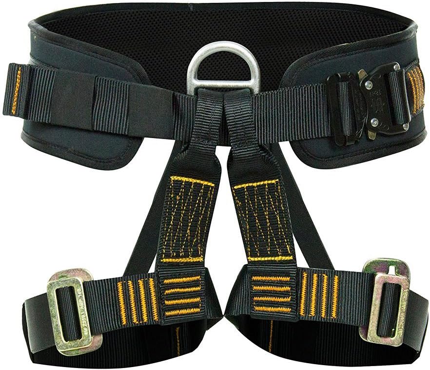 Fusion Climb Pro Backyard Zip Line Kit Harness Lanyard Trolley Bundle FK-A-HLT-03