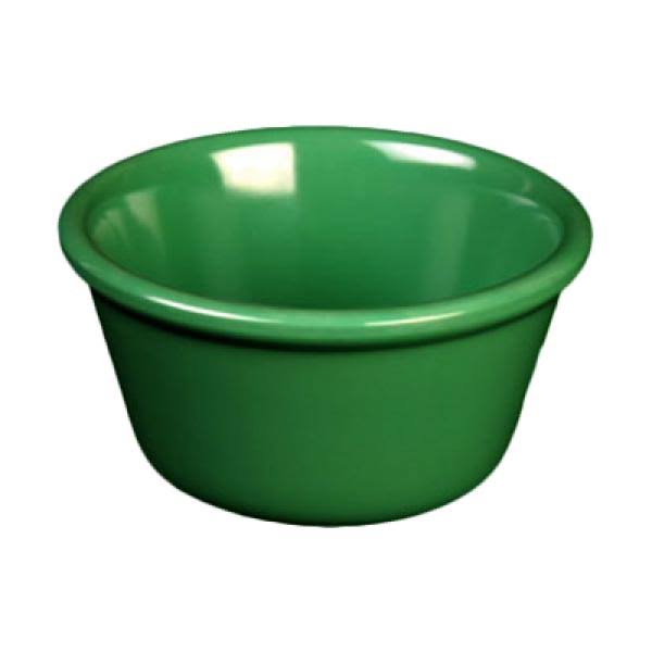 2 1/2 oz, 2 7/8x22 Green Melamine Smooth Ramekin, ,Melamine,Pack of 6, 12 Packs