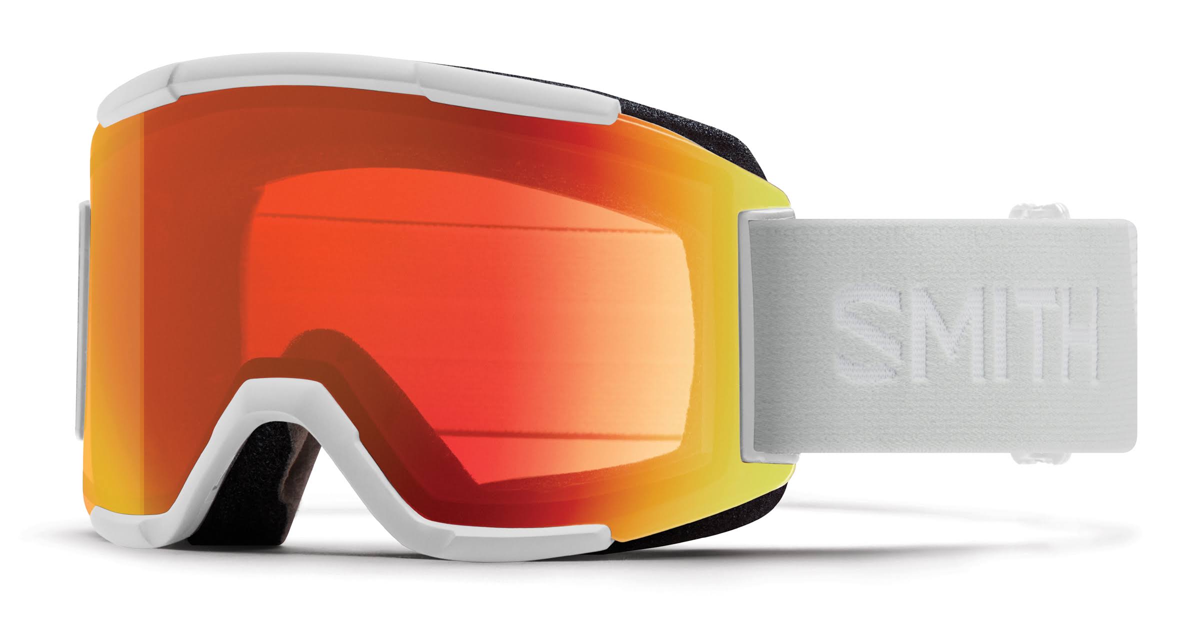 Smith Squad Goggles Black Chromapop Sun Red