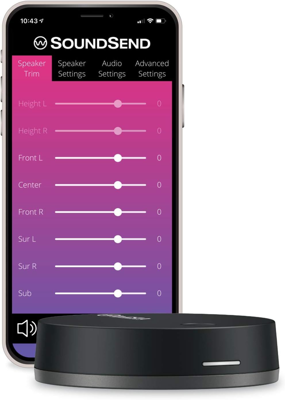 Platin Milan 5.1 with WiSA SoundSend | Home Theater System | Space-Saving Wireless Surround Sound for Smart TVs | Feature 5.1 Channels of Uncompressed 24-bit 48 kHz Sound | WiSA Certified