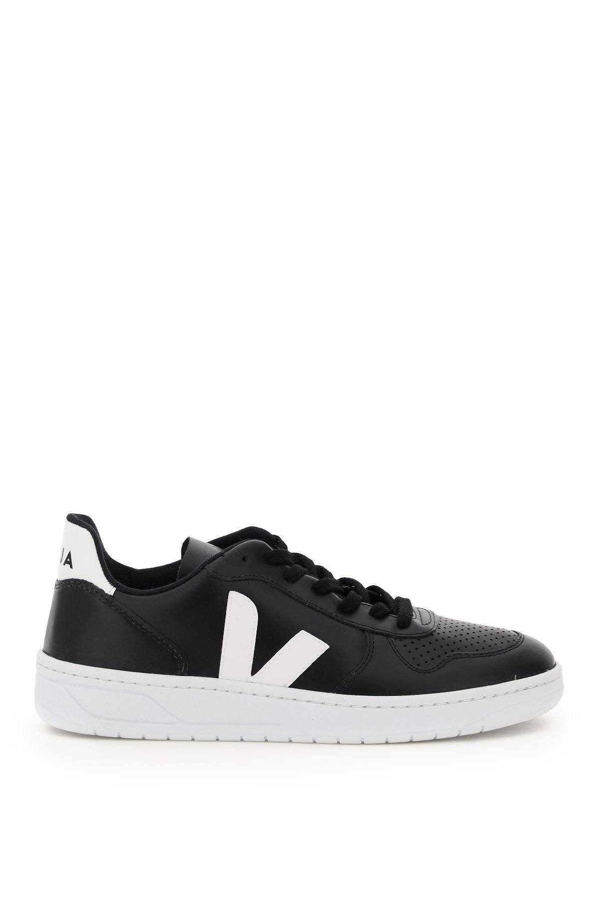 Veja V-10 Black White