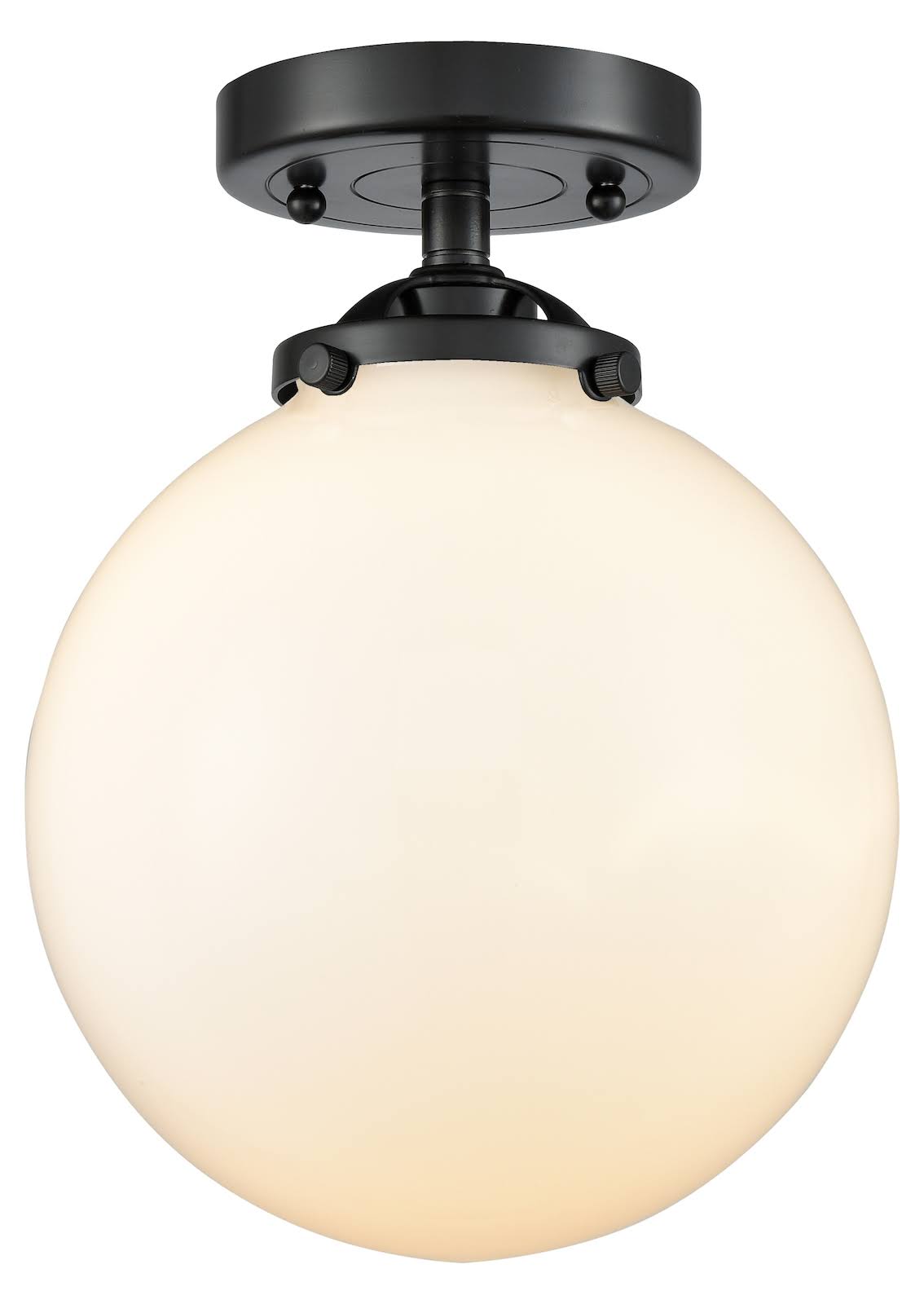 Innovations Lighting 284-1C-OB-G201-8 1 Light Beacon 8 inch Semi-Flush Mount