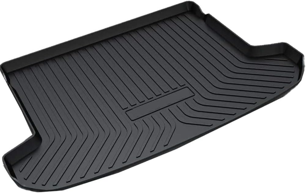 All Weather Rear Cargo Liners Trunk Tray Mats Protector Custom Compatible with KIA Sportage 2017 2018 2019 2020 2021 2022, 3D Waterproof Durable Odorless Flexible Black TPO Accessories