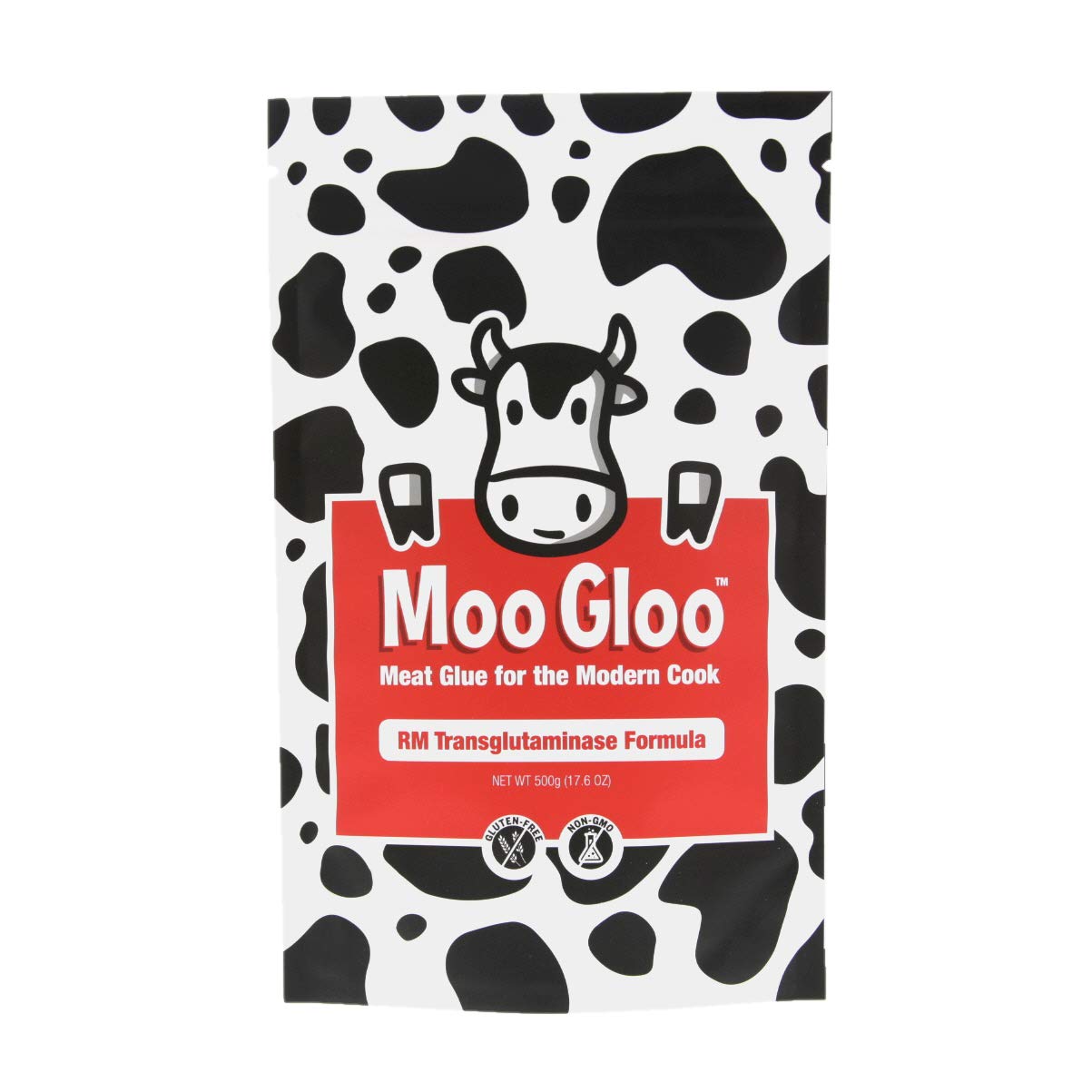 Moo Gloo Transglutaminase [TG, Meat Glue] - RM Formula, 500g/1.1lbs Pack of 2
