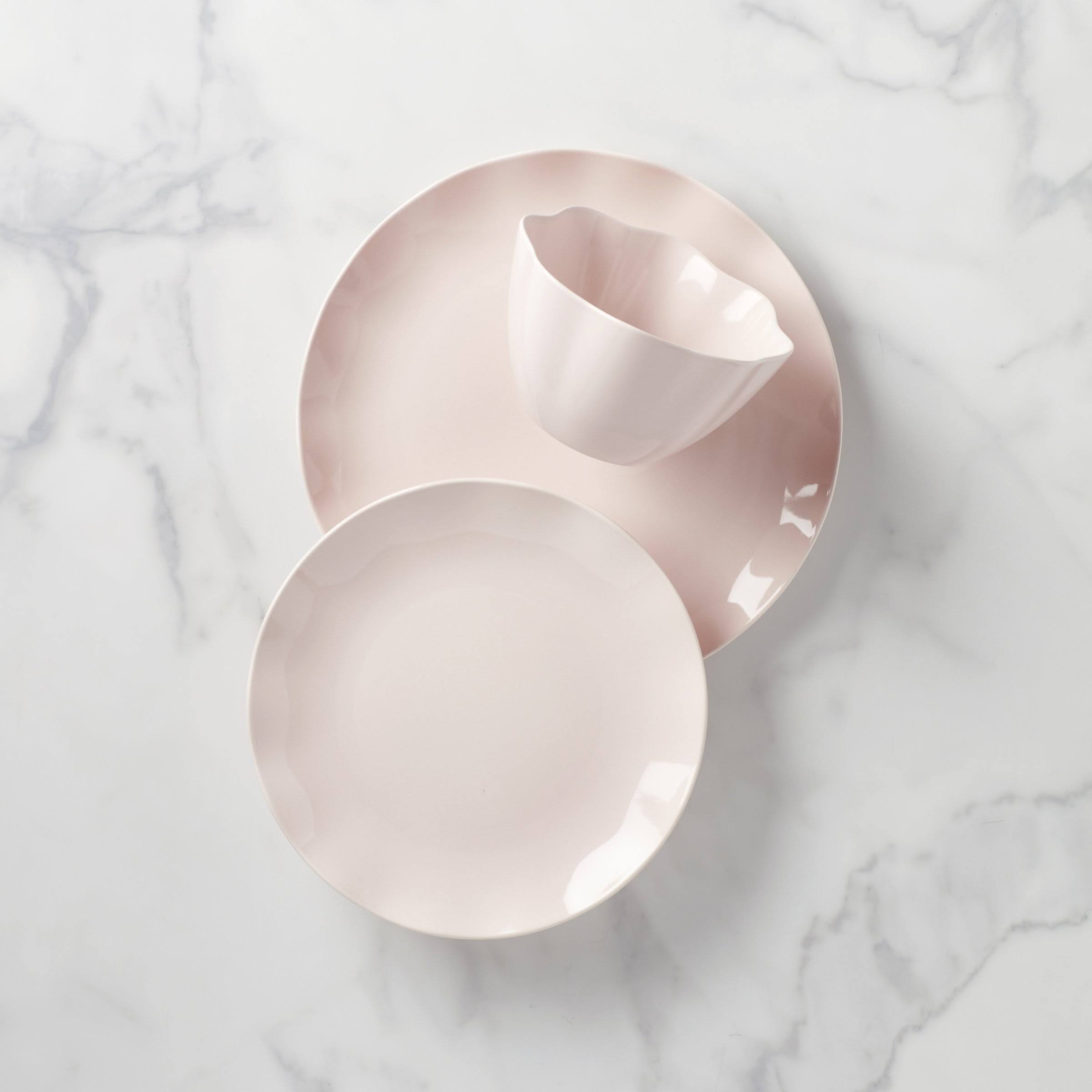 Kate Spade New York Petal Lane 3 Piece Place Setting - Blush