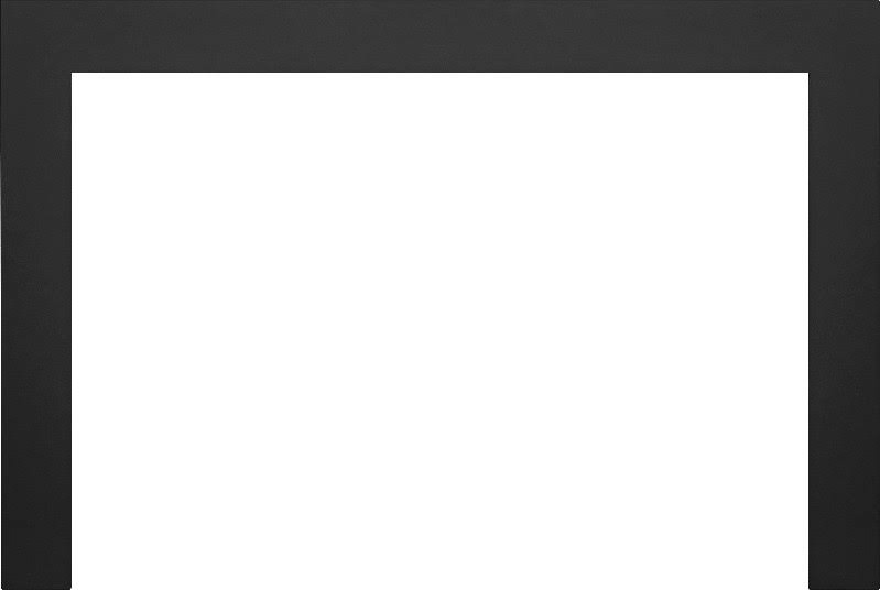 Napoleon Small 4 Sided Faceplate - Black SBK4F3B3