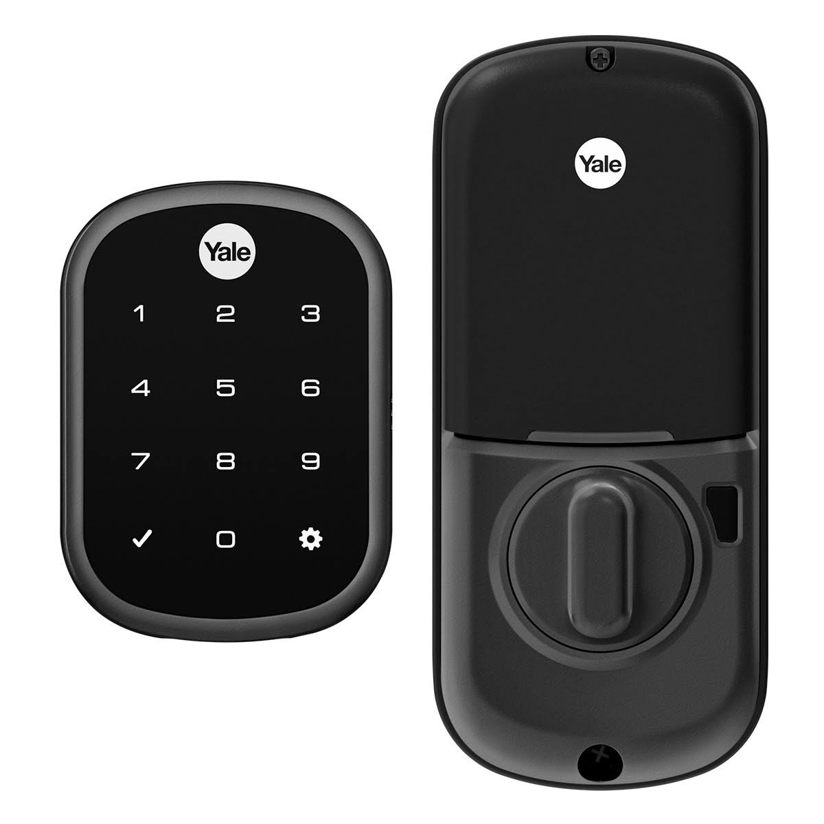 Yale Locks Assure Lock SL Key Free Touchscreen Deadbolt (Black Suede)