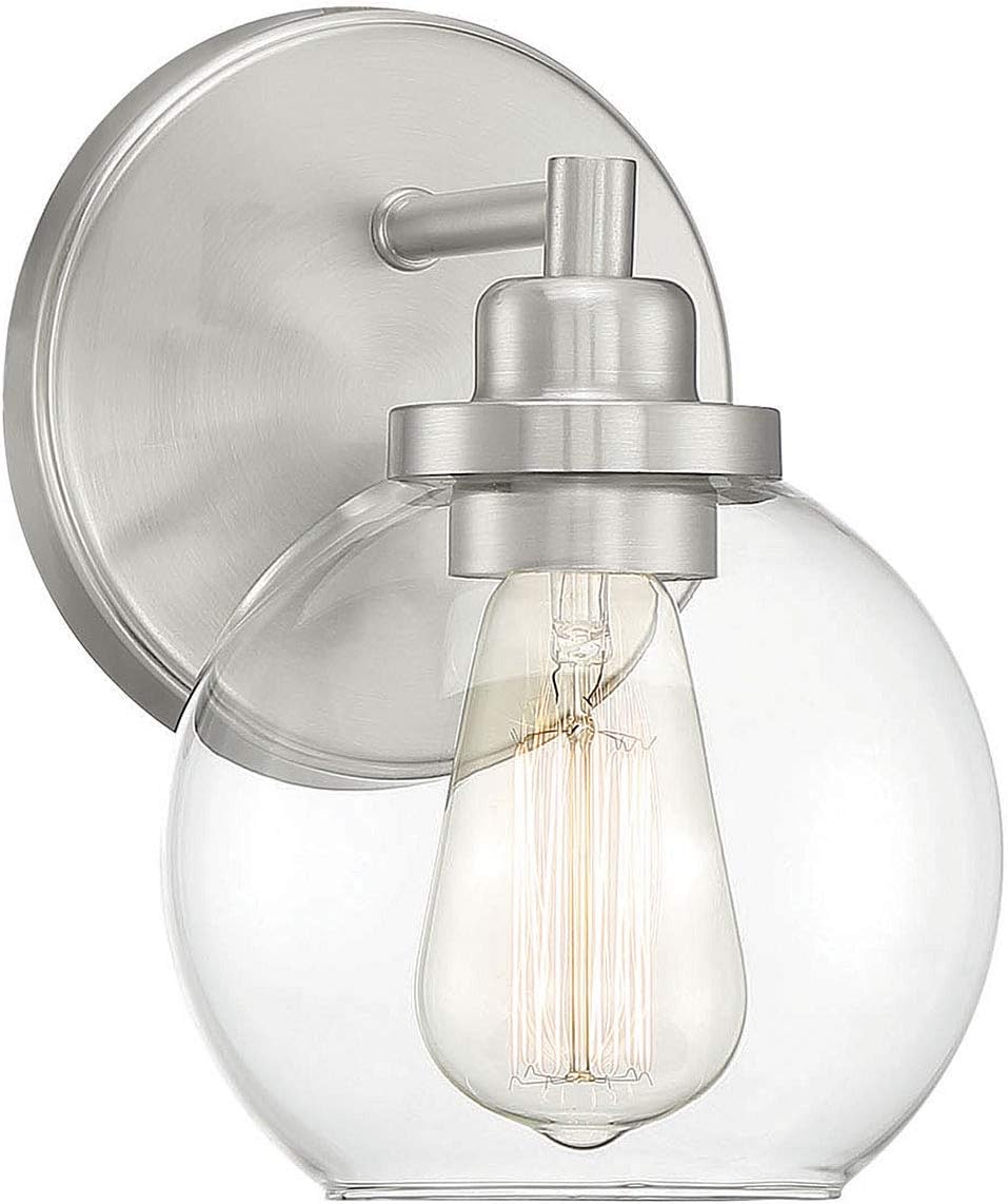 Savoy House 9-4050-1-BK Carson Matte Black 1 Light Sconce (6