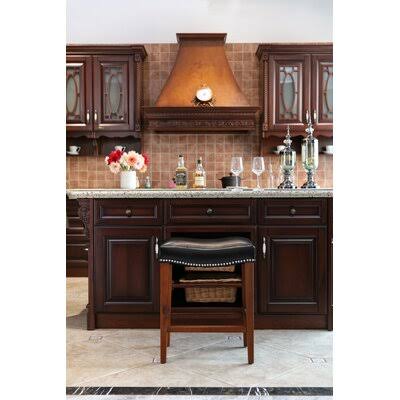 Grabriela 26'' Counter Stool Red Barrel Studio Color: Black