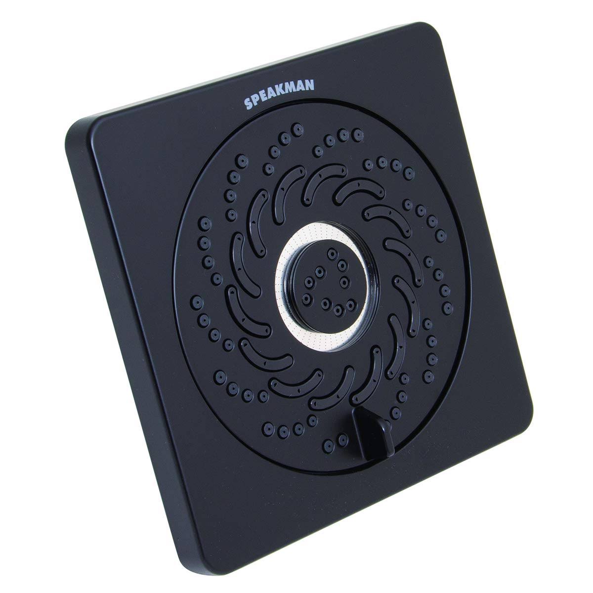 Speakman Kubos S-5001-MB-E175 Exhilaration Shower Head, Black