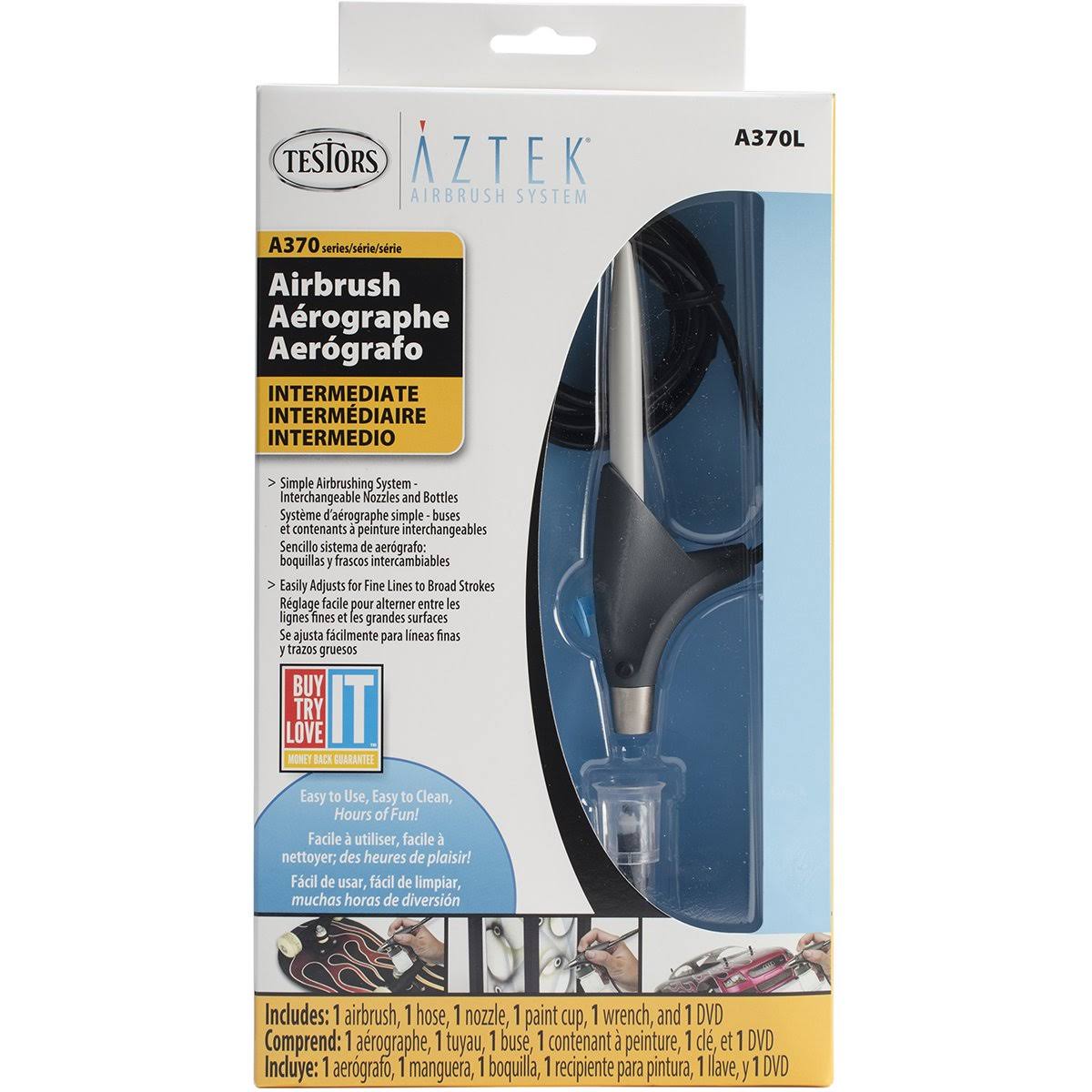 Aztek Double Action Airbrush Kit-Intermediate