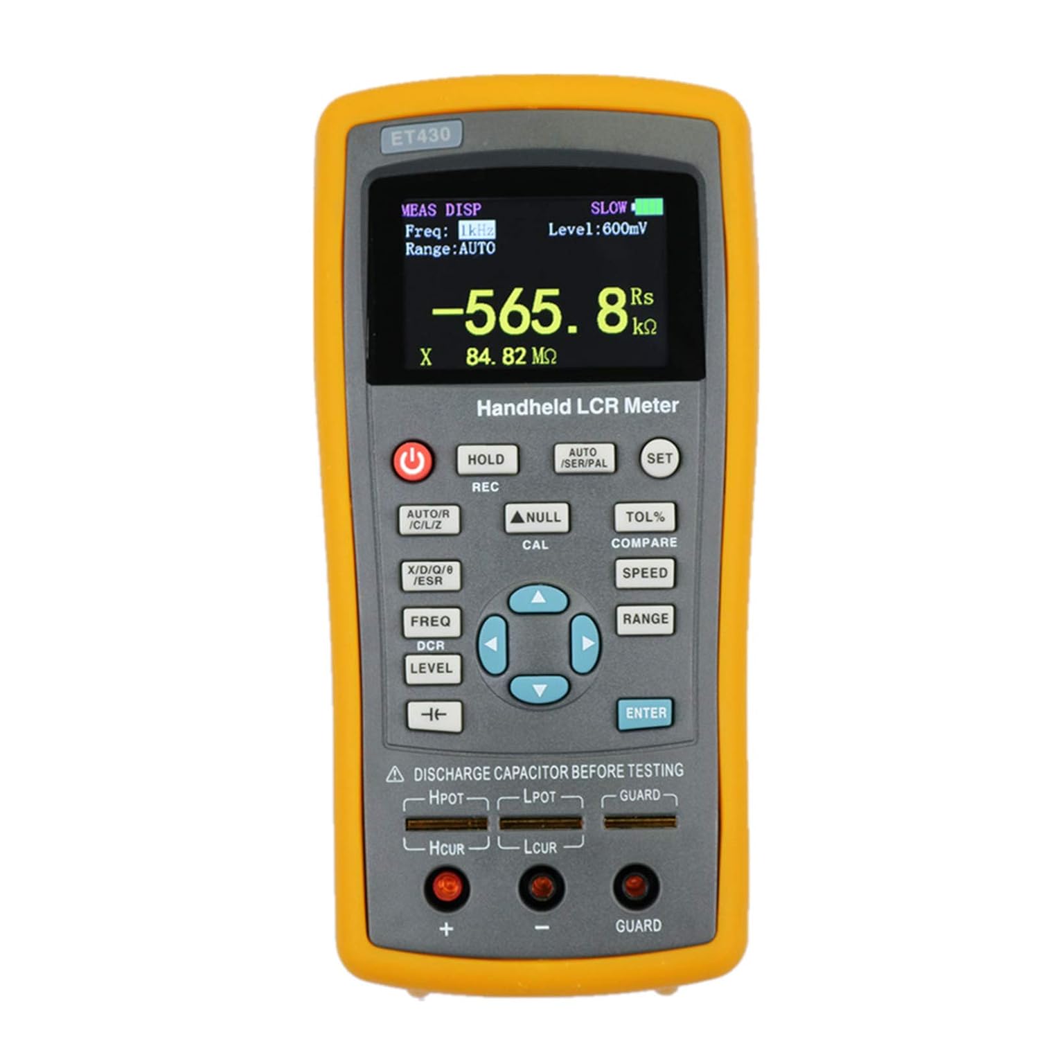 East Tester ET430 Handheld Digital LCR Meter Portable Capacitance Tester Multifunction Digital capacitance inductance Resistance Tester &hellip;