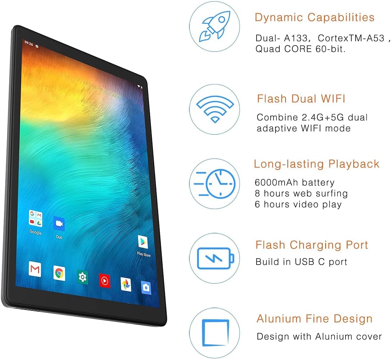 Tituta MasterPad E100+(Upgrade) 10.1