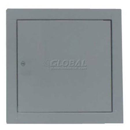 Multi Purpose Metal Access PANEL, Cam Lock, White, 16x22W x 16x22H