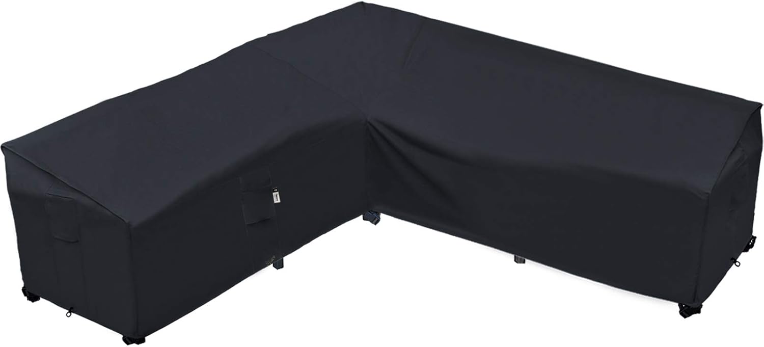 Heavy Duty Outdoor Sectional Sofa Cover, 2020 Upgrade 100