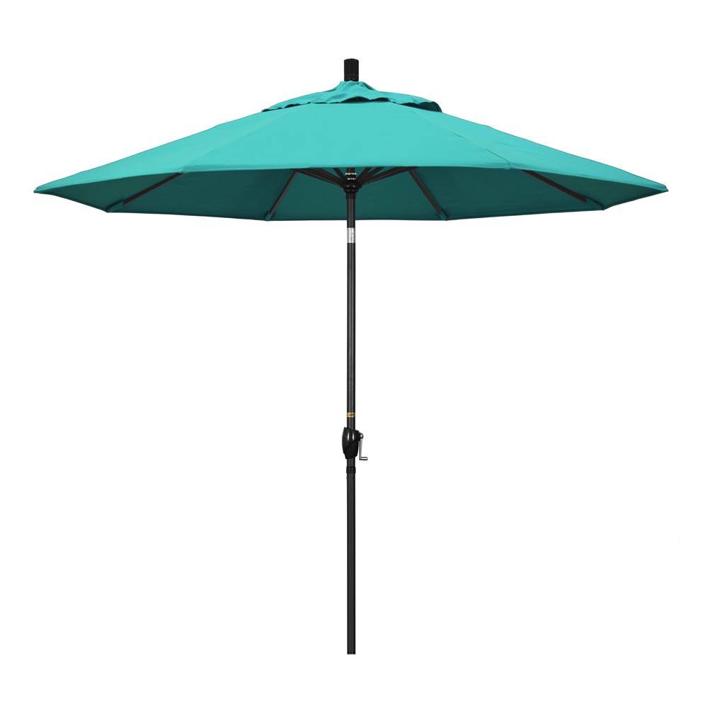 California Umbrella Pacific Trail 9& Black Pole Umbrella
