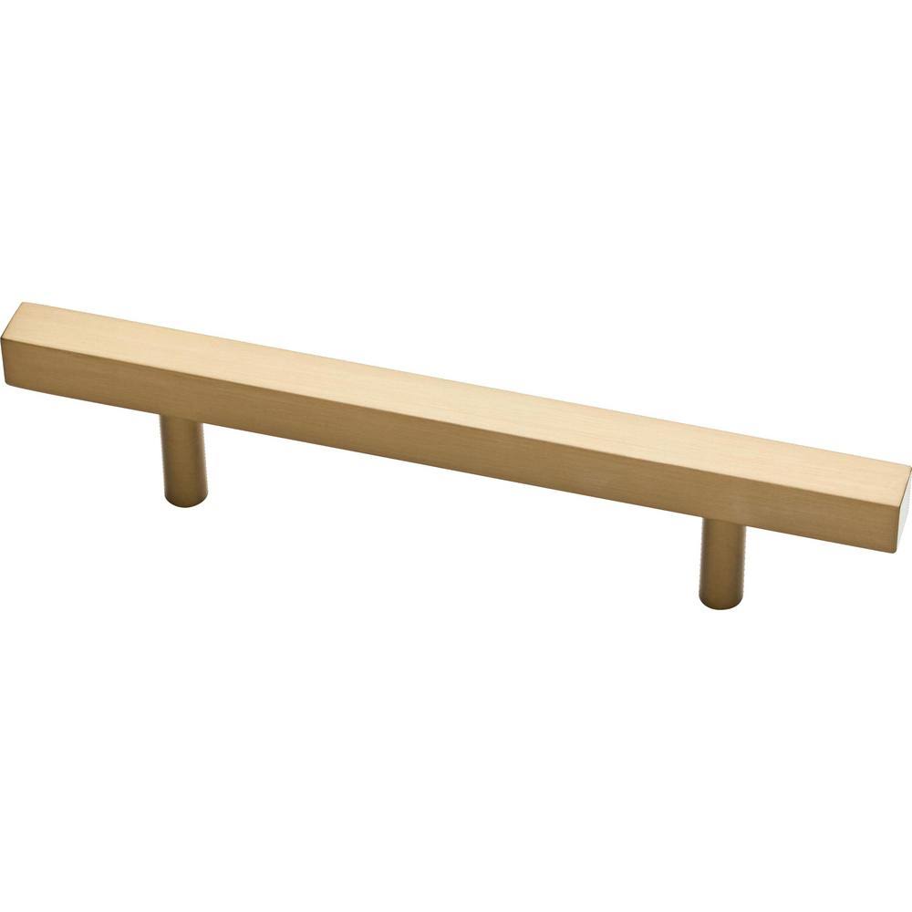 Liberty Square 3-3/4 in. (96mm) Center-to-Center Champagne Bronze Bar Drawer Pull (10-Pack) P37280C-CZ-K1