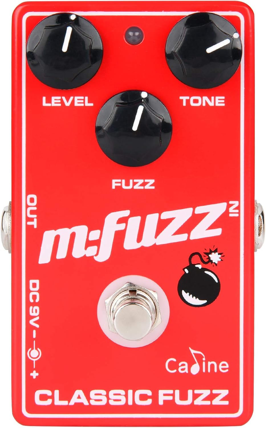 Caline Distortion Guitar Pedal - CP-501 Osmium High Gain Distortion Pedal For Electric Guitar and Bass (Osmium High Gain Distortion) Pack of 2