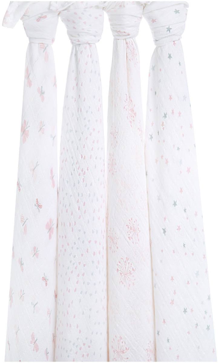 Aden + Anais Classic Swaddle 4 Pack - Lovely Reverie
