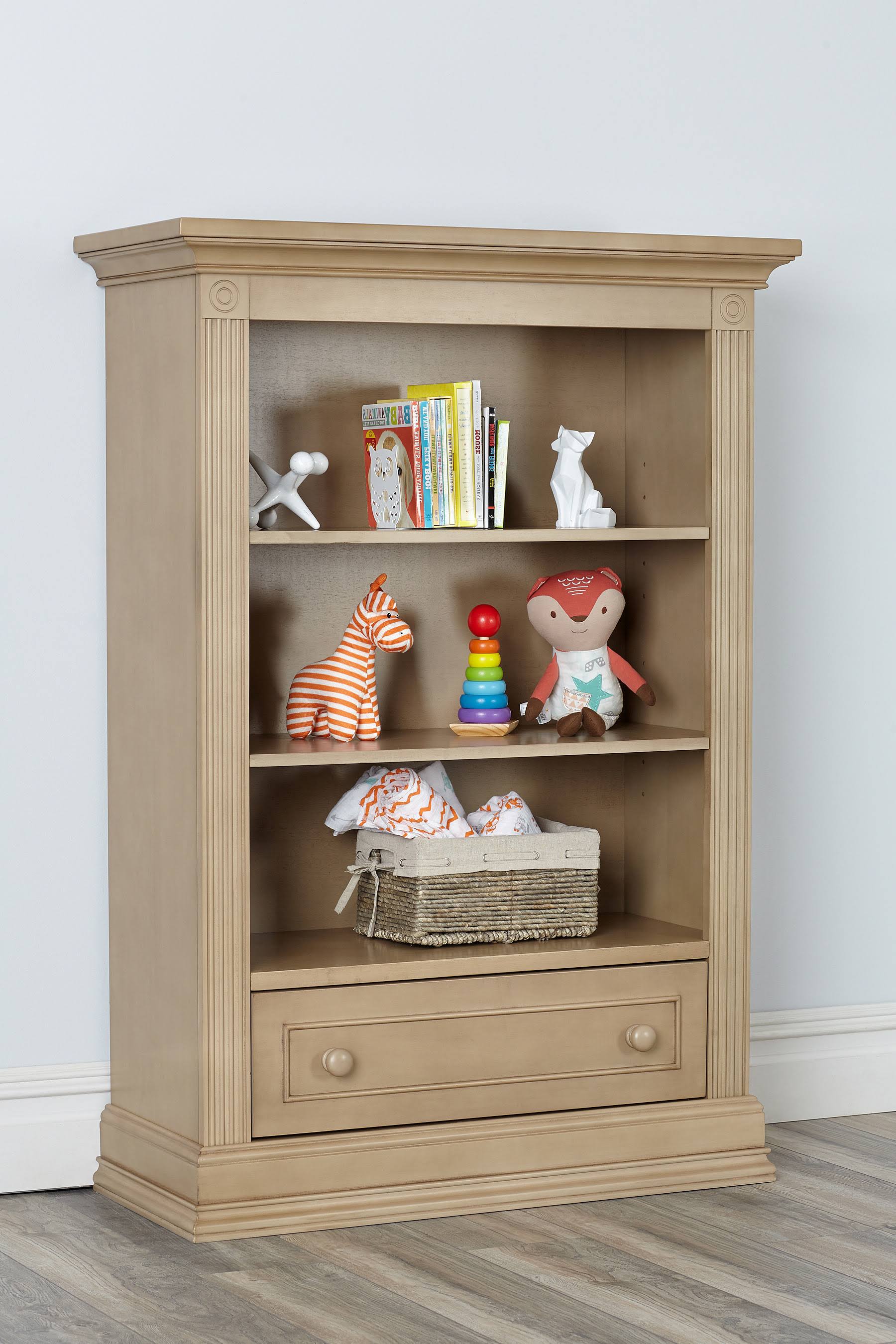 Baby Cache Montana Bookcase - Driftwood