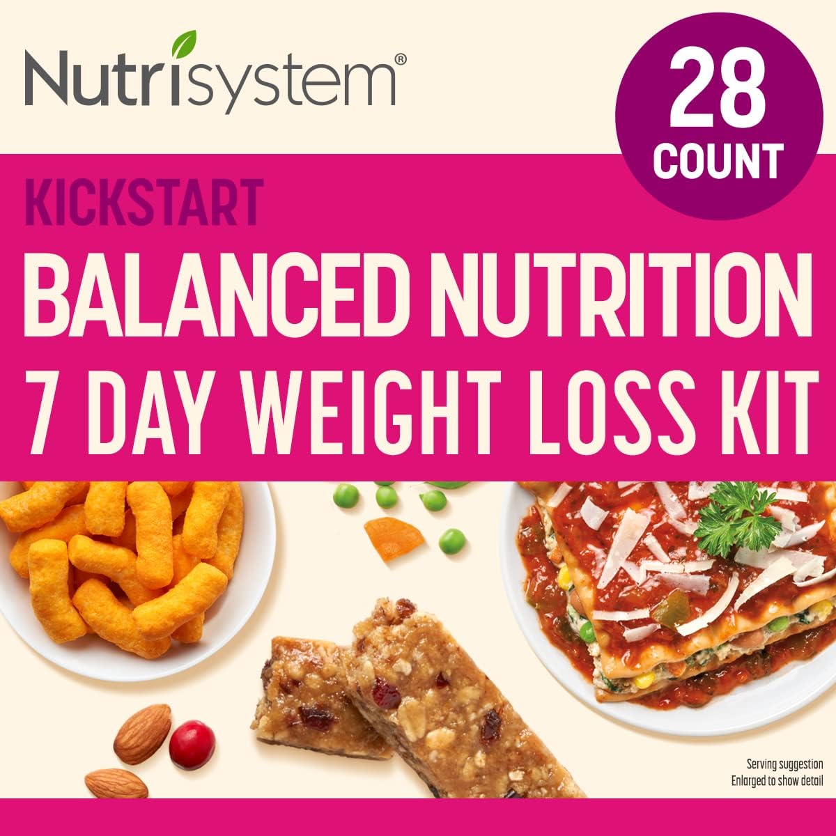 Nutrisystem® Kickstart Balanced 7-Day Weight Loss Kit with 28 Delicious Meals & Snacks Pack of 2