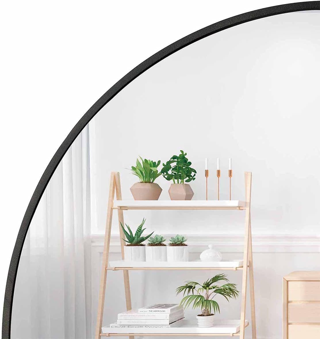 Vanity Mirrors 24 x 36 Inch for Bathroom,Bedroom,Living Room Wall Mounted,Black Vertical Wall Mirrors