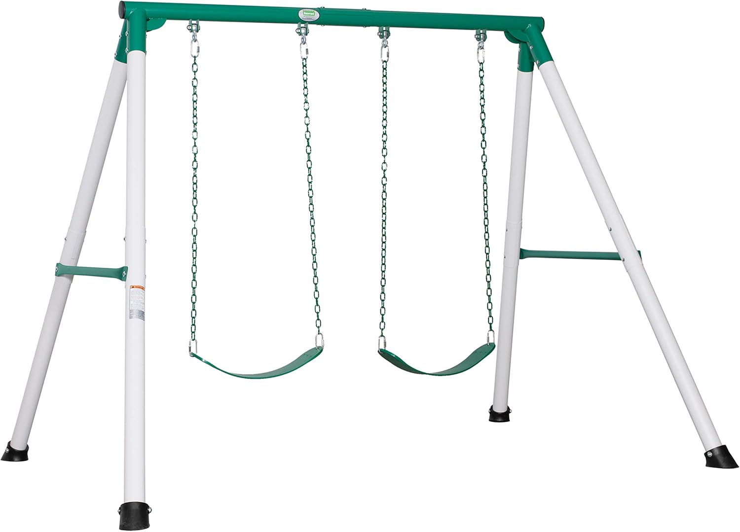 Backyard Discovery Mini Brutus Heavy-Dute Metal A-Frame Swing Set