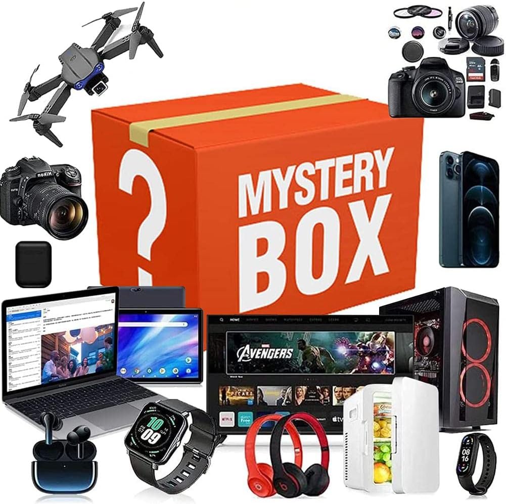 Mystery Random Mystery Gift Box Lucky Box Electronic Random Product Box Pack of 2