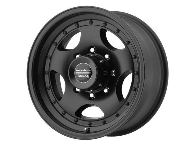 American Racing AR23 15x7 5x114.3 -6mm Satin Black Wheel Rim