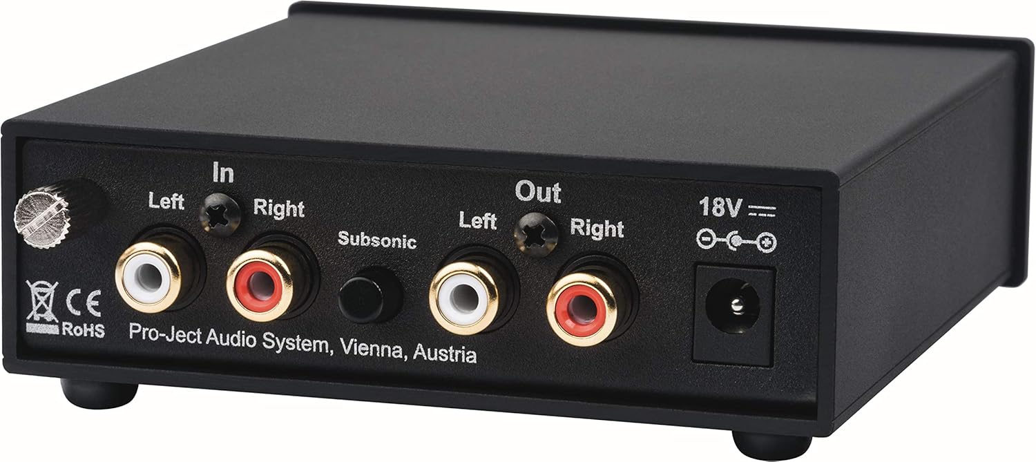 Pro-Ject Phono Box S2 Ultra Phono Preamplifier - Black
