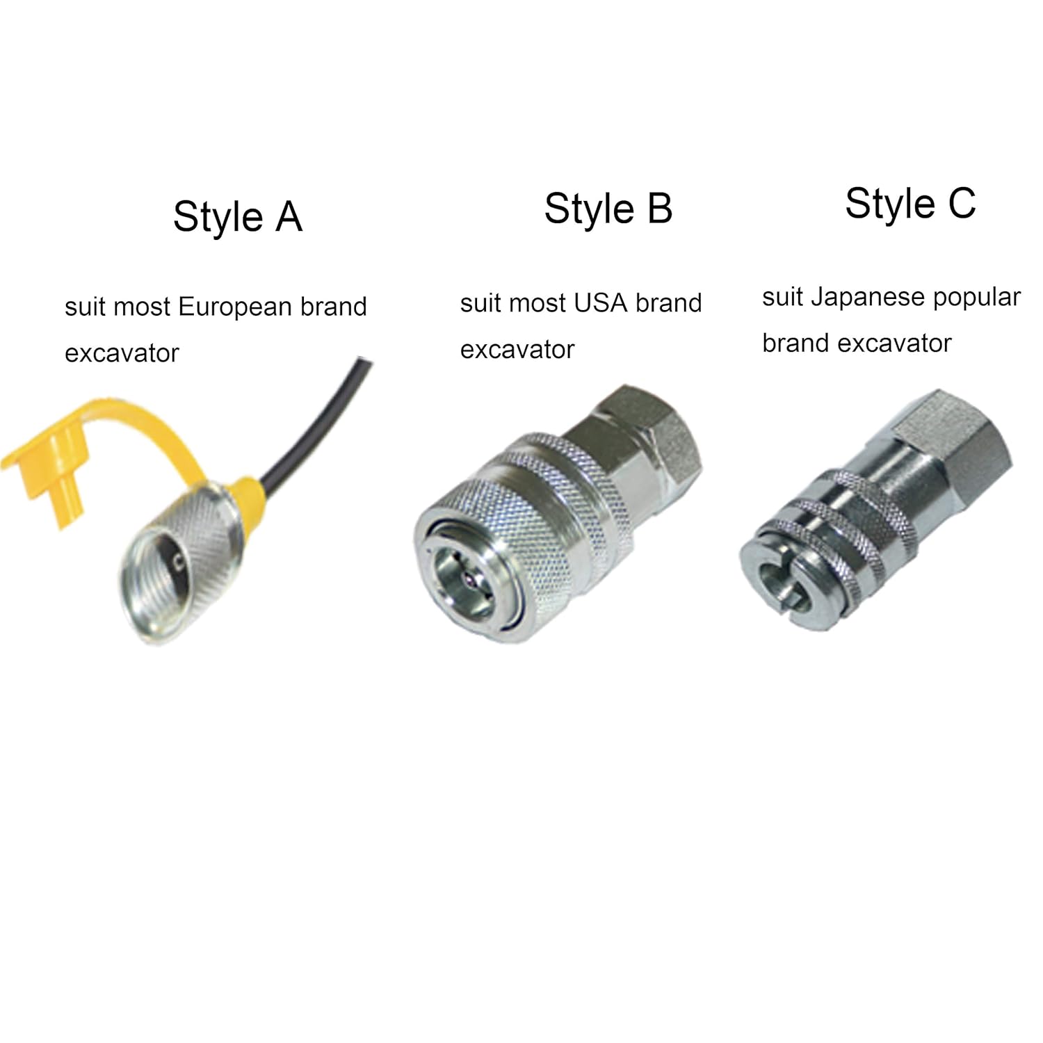 XZT 60U Hydraulic Pressure Test Coupling Kit,Pressure gauges Set,Test Hose,BSPP ORFS JIC Hydraulic Swivel Run tees, Hydraulic Test Tools for Excavator Construction Machinery