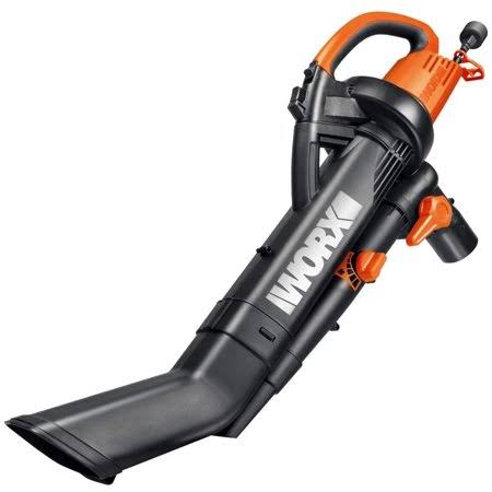 Worx Wg505 Trivac 12 Amp 3-in-1 Electric Blower/Mulcher/Vacuum