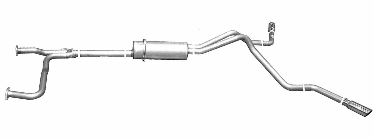 Gibson 68100 Cat-Back Performance Exhaust System, Dual Extreme
