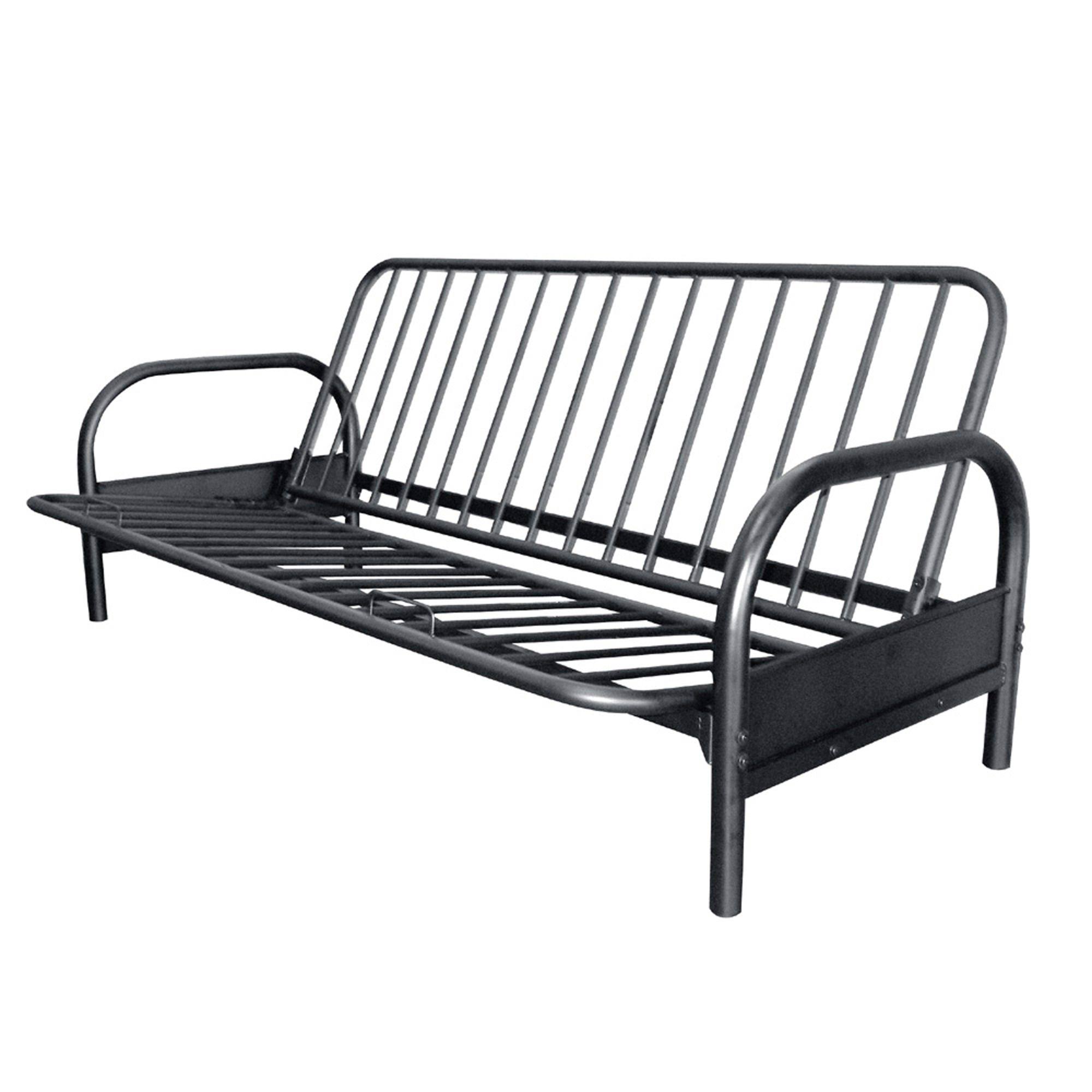 Ore Twin Metal Futon Frame, Black