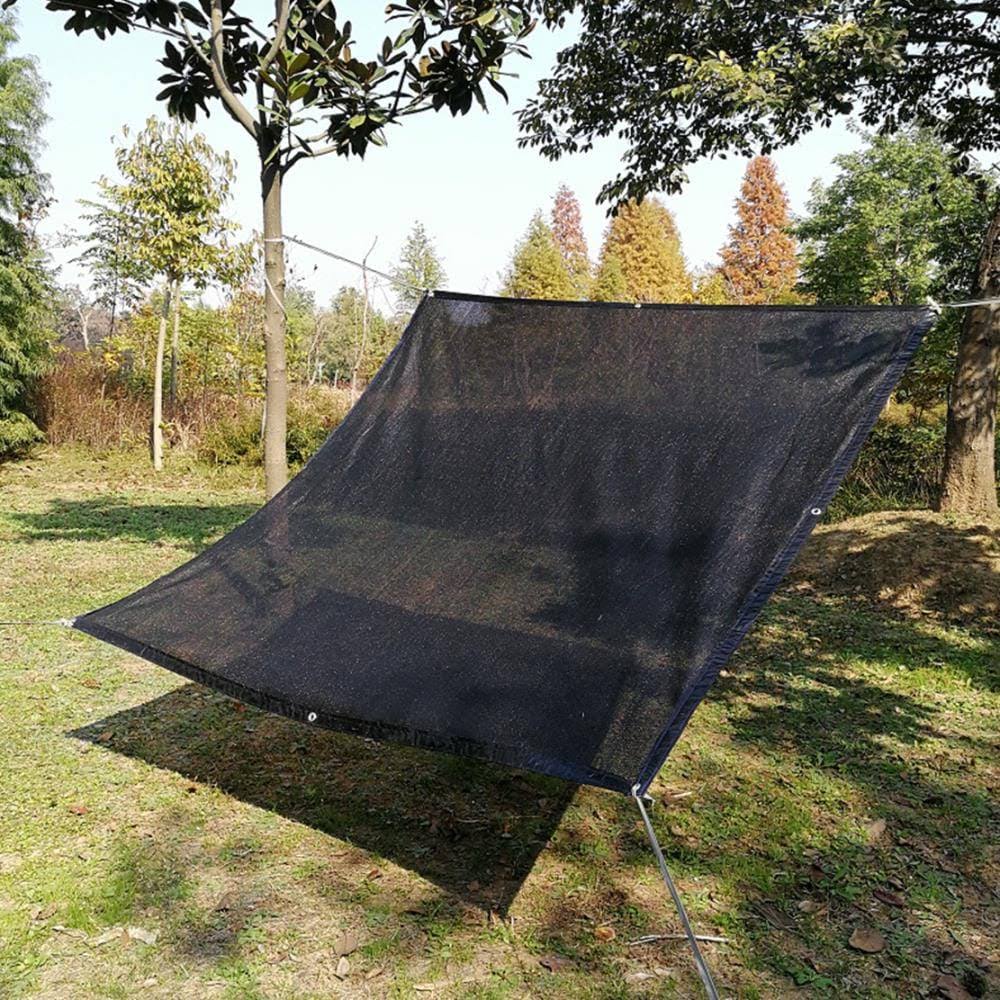 FUFUu0026GAGA 6.5&rsquo; x 50& Shade Cloth Fabric with UV Resistant for Outdoor in Black | LJY-WFKF090243-06