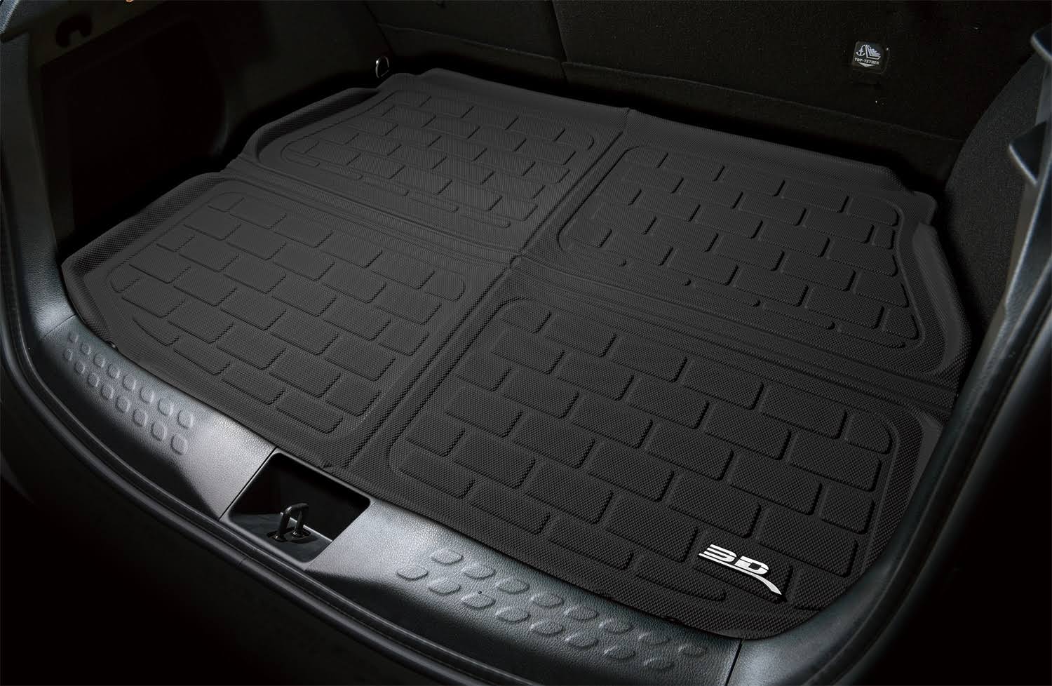 3D MAXpider M1TL0041309 Kagu Black Rear Cargo Liner (Cross Fold)