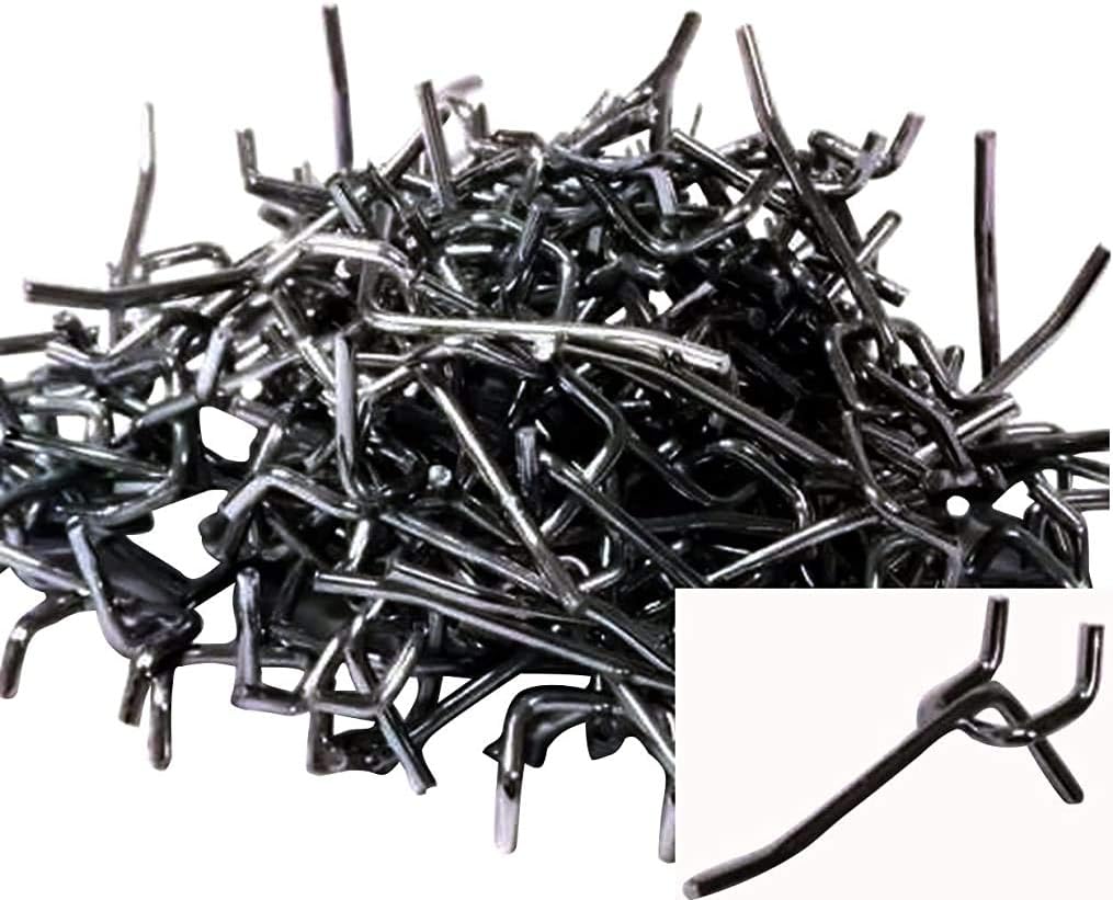 200 Pack PEG Board Pegboard Shelving Hooks 4