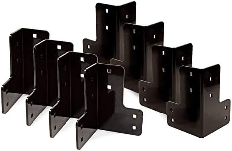Eastwood 8 Pieces Shop Table Sturdy Steel Bracket Kit Workbench Corner Brackets Quick Easy Install