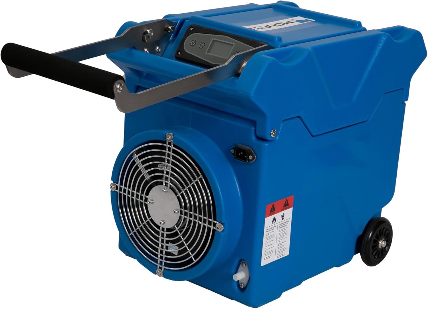 MOUNTO 80Pints Commercial Roto-Mold Compact Crawl Space Basement Dehumidifier with pump