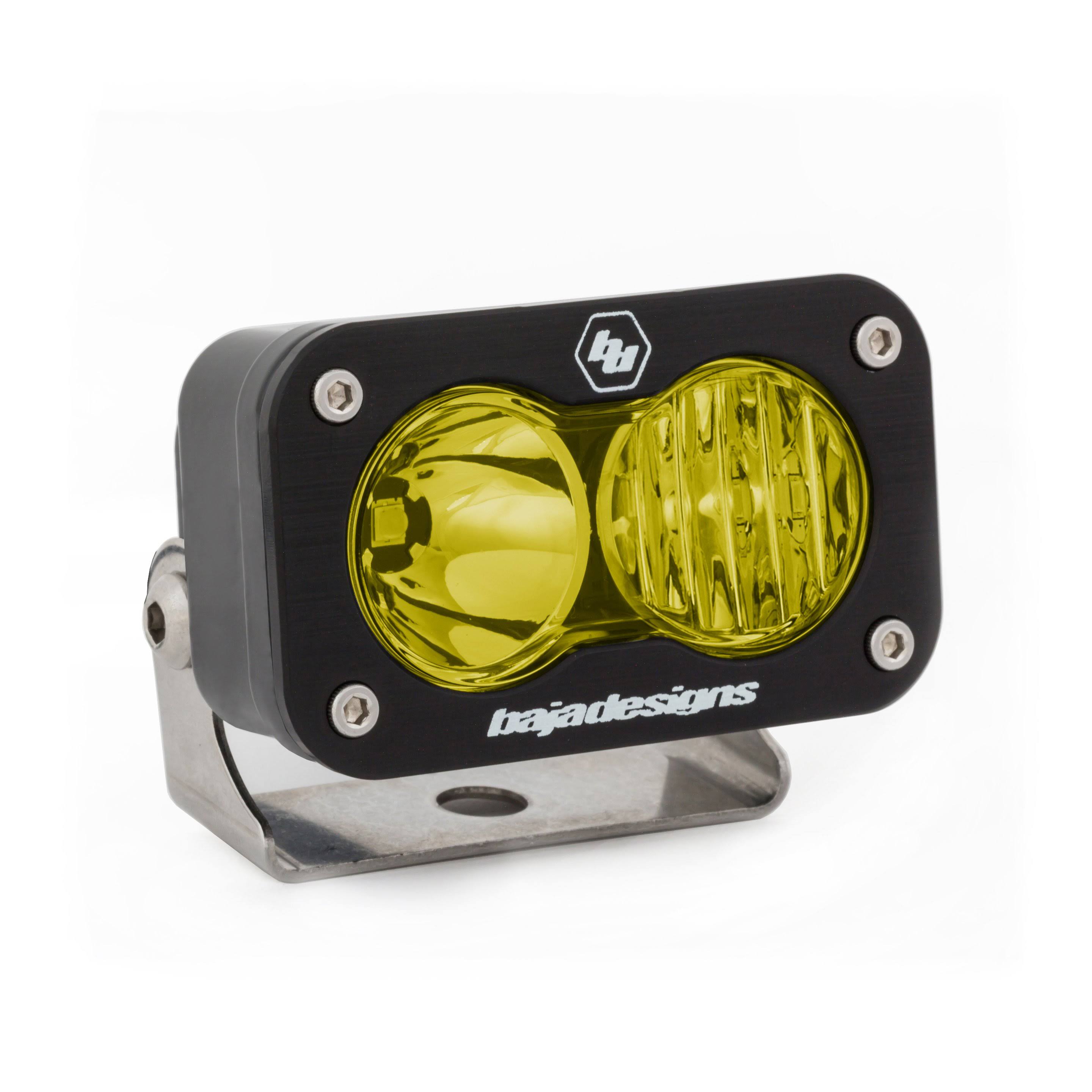 Baja Designs - LED Work Light Amber Lens Driving Combo Pattern Each S2 Sport