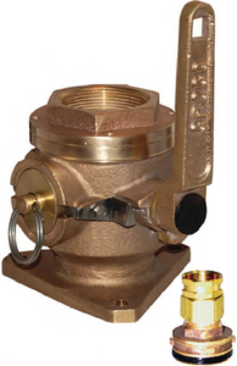 Groco SBV1500P Full-Flow Flanged Safety Seacock