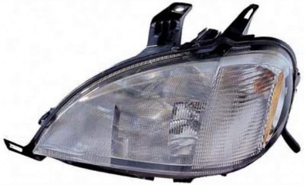 For Mercedes-Benz M-Class 1998-2001 Headlight Assembly Standard Type w/Sport Package Driver Side