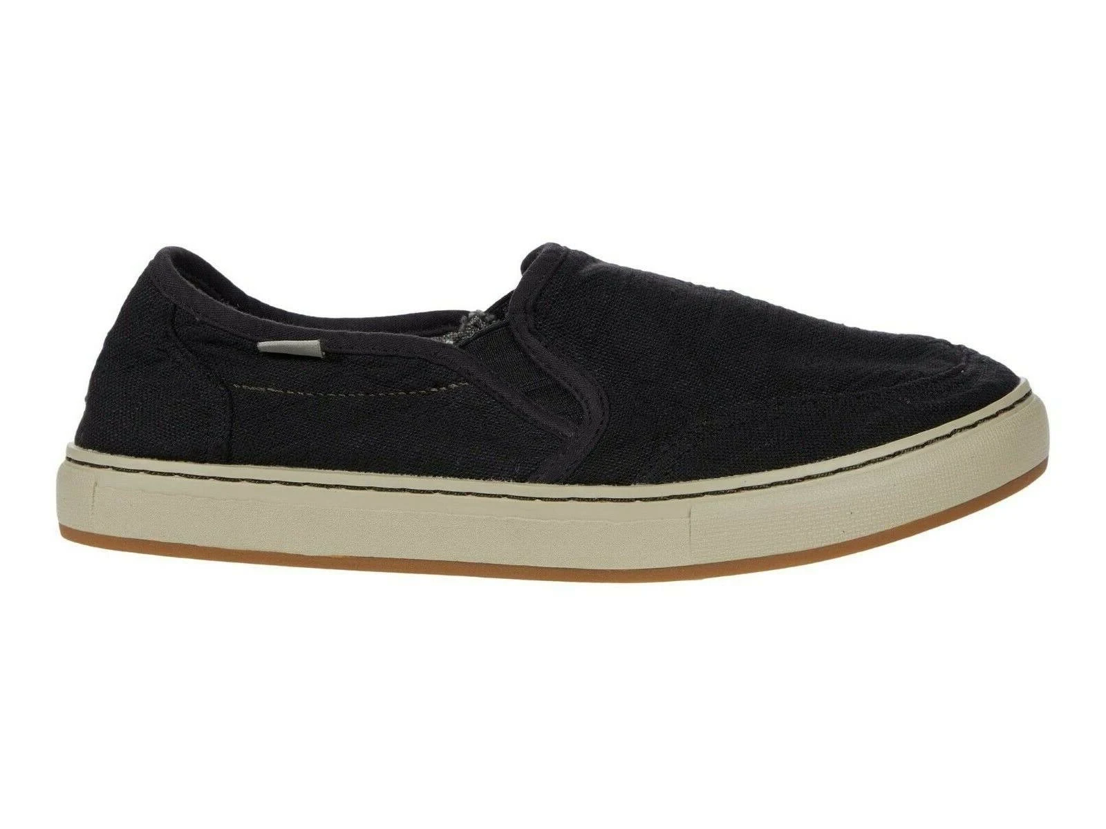 Sanuk Tideline Hemp Washed Black / 12