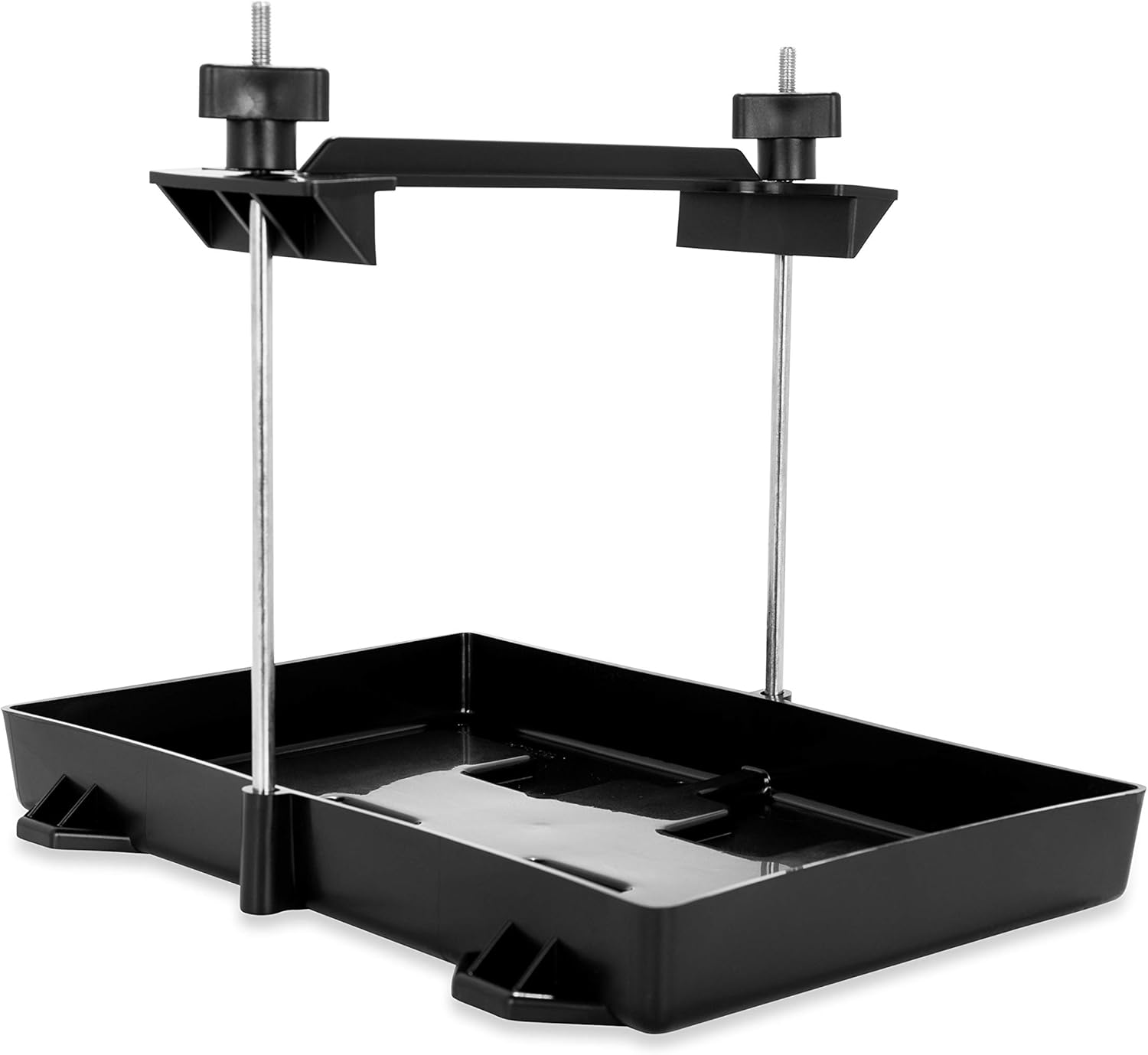 Camco 55394 Standard Battery Hold-Down Tray , black