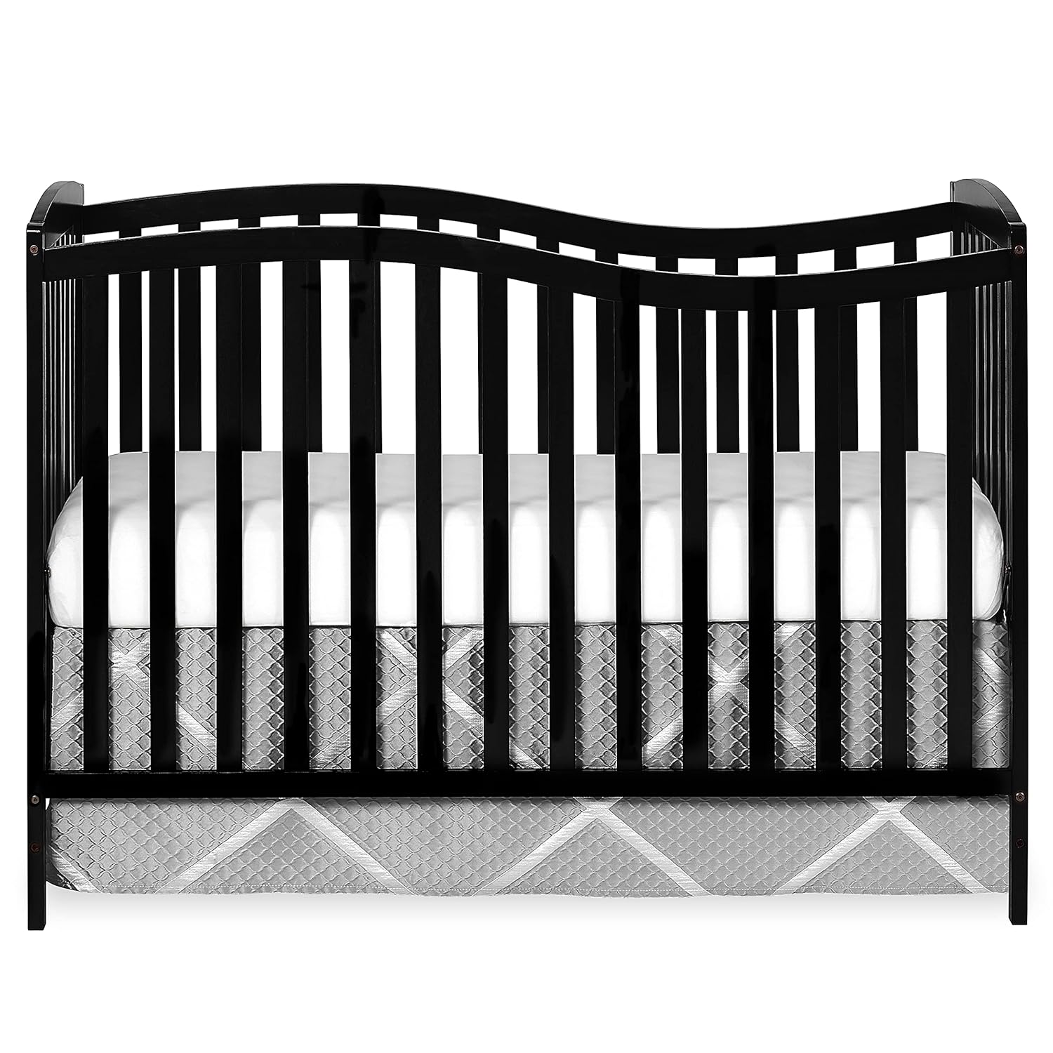 Dream On Me Chelsea 5-in-1 Convertible Crib, Storm Grey , 53x29x38 Inch (Pack of 1)