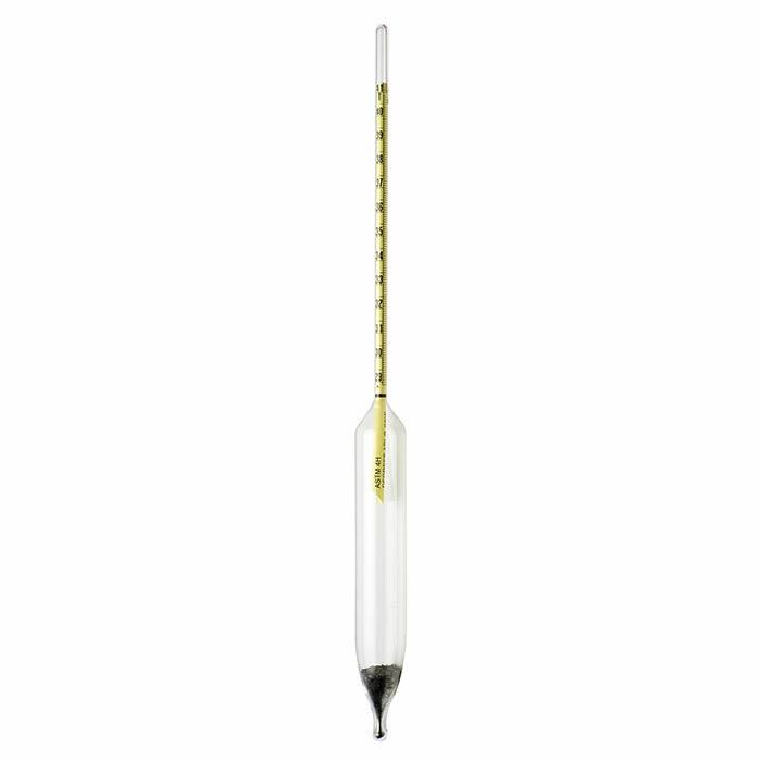 Bel-Art 61893-2300 H-B DURAC 5/11 Degree API ASTM 22H Hydrometer