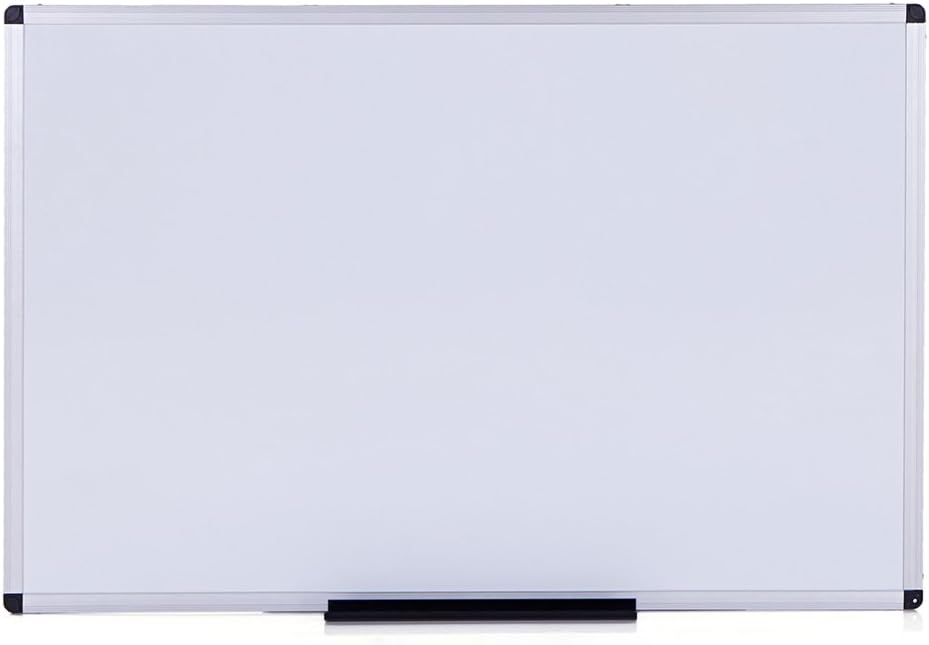 VIZ-PRO Magnetic Whiteboard/Dry Erase Board, 48 X 36 Inches, Silver Aluminium Frame Pack of 2