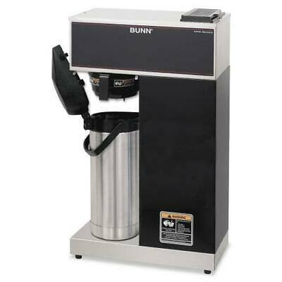 VPR-APS Pourover Thermal Coffee Brewer with 2.2L Airpot, Stainless Steel, Black